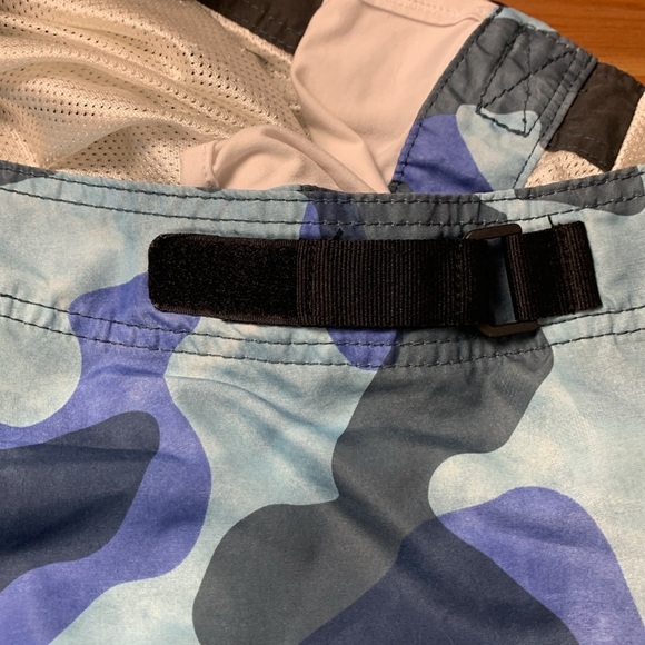 Ocean Earth NWOT Mens Lined Board Shorts, Camo, 2 Velcro Pockets, 1 Key Pocket - Picture 14 of 17